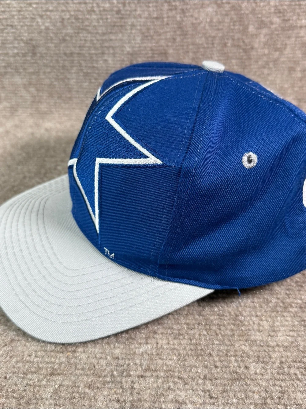 90’s Dallas Cowboys Hat Logo Athletic Snapback AOP NFL Pro Line Vintage Taiwan